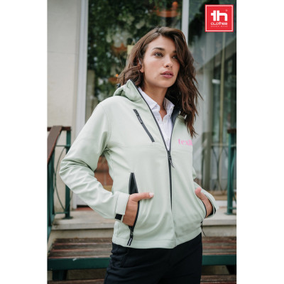 THC ZAGREB WOMEN. Casaco softshell cintado para senhora